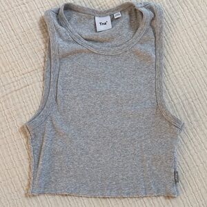 TNA Cropped Sleeveless Tank Top